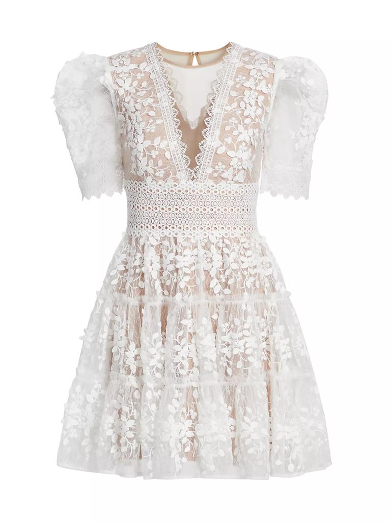 BRONX AND BANCO Megan Lace Minidress