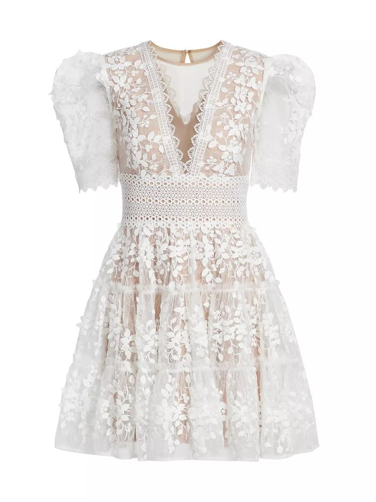 BRONX AND BANCO Megan Lace Minidress 1