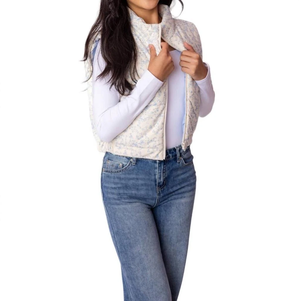 Katie J NYC Katie J Nyc - Girl
s Snowy Puffer Vest 2