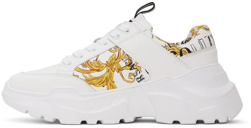 Versace Jeans Couture White Chain Couture Speedtrack Sneakers 3