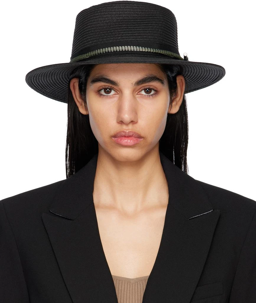 Dolce & Gabbana Gray Virgin Wool Logo Fedora Trilby Cappello Hat display picture 1