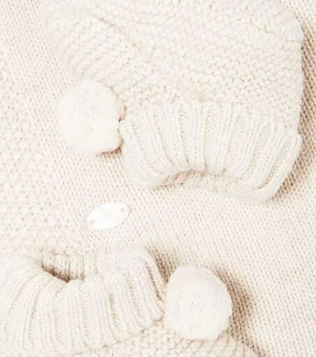Tartine et Chocolat Baby beanie and slippers set 2