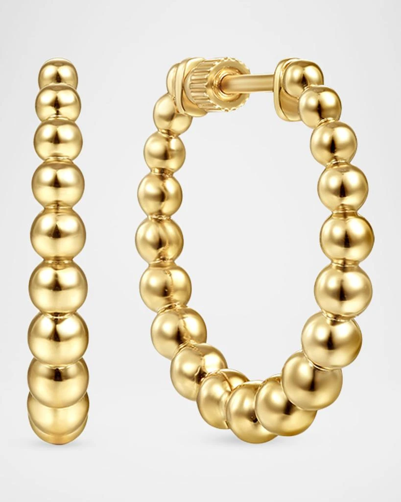 Gabriel
Co 14K Yellow Gold Bujukan Classic Hoop Earrings, 20mm