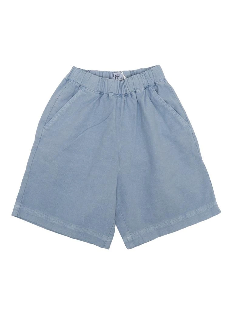IL GUFO Il Gufo High Waist Bermuda Shorts 1