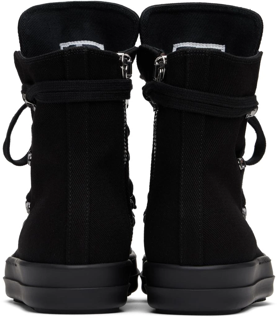 Rick Owens Black Hollywood Hexa Sneaks Sneakers 2