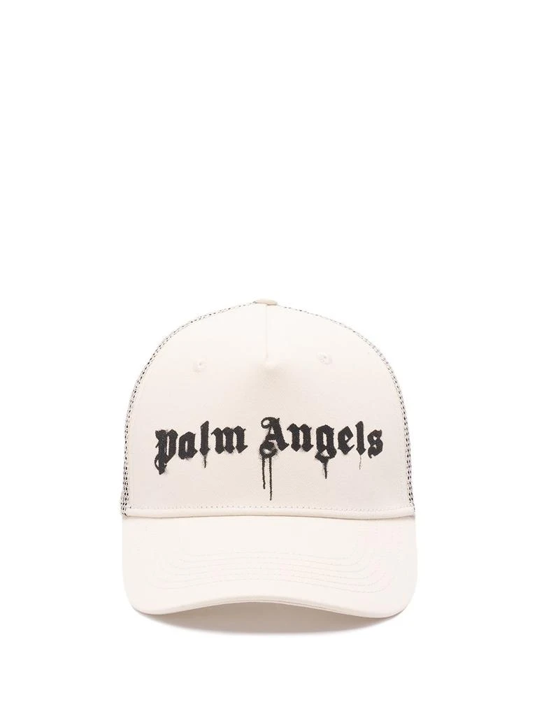 Palm Angels Palm Angels `Spray Logo` Trucker Cap 1