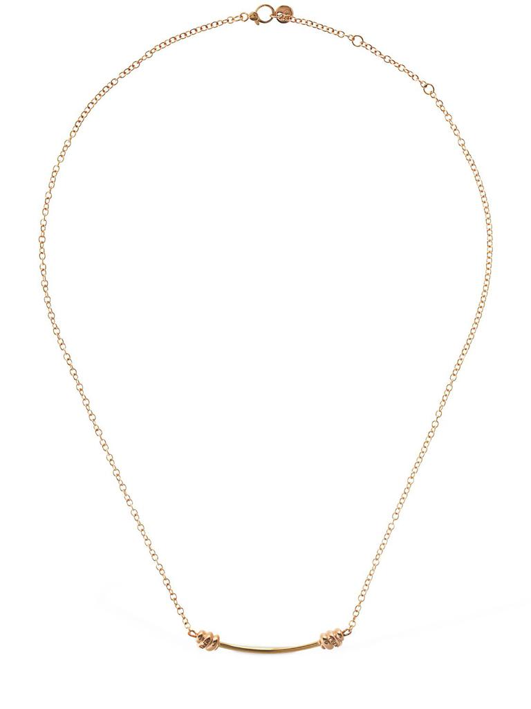Dodo 9kt Nodo Rose Gold Long Necklace