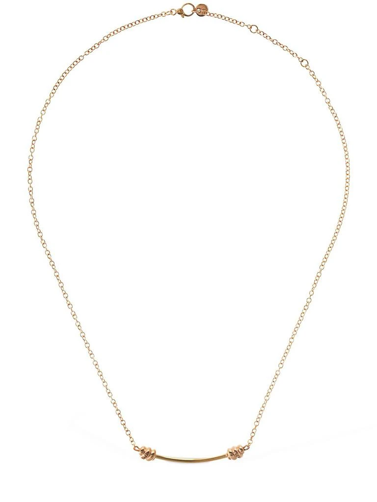 Dodo 9kt Nodo Rose Gold Long Necklace 1