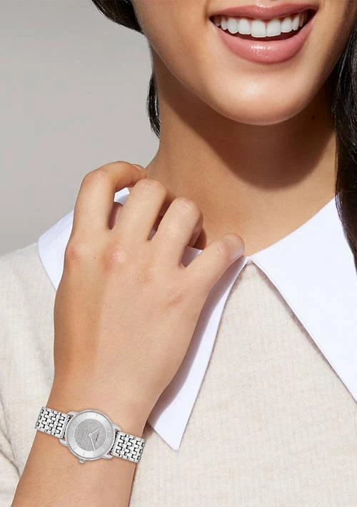 Coach Elliot Stainless Steel Glitter Dial Bracelet Watch 4