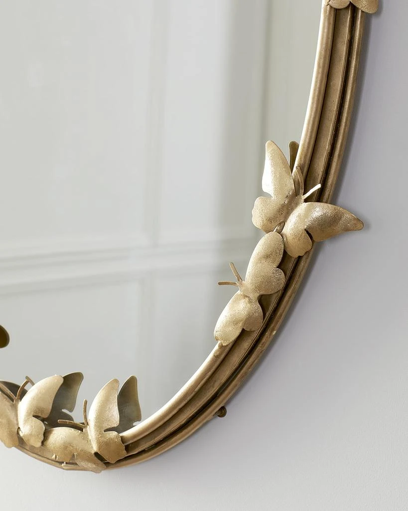 Jamie Young Oval Butterfly Mirror 3