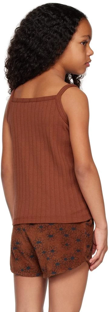 The Campamento Kids Brown Embroidered Tank Top 3