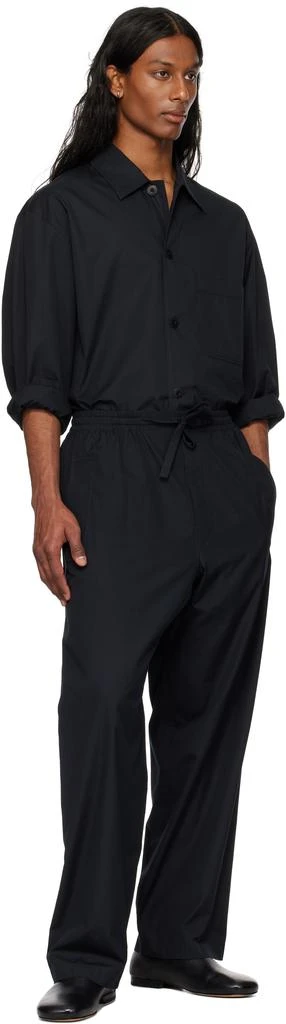 Lemaire Black Pyjama Trousers 4