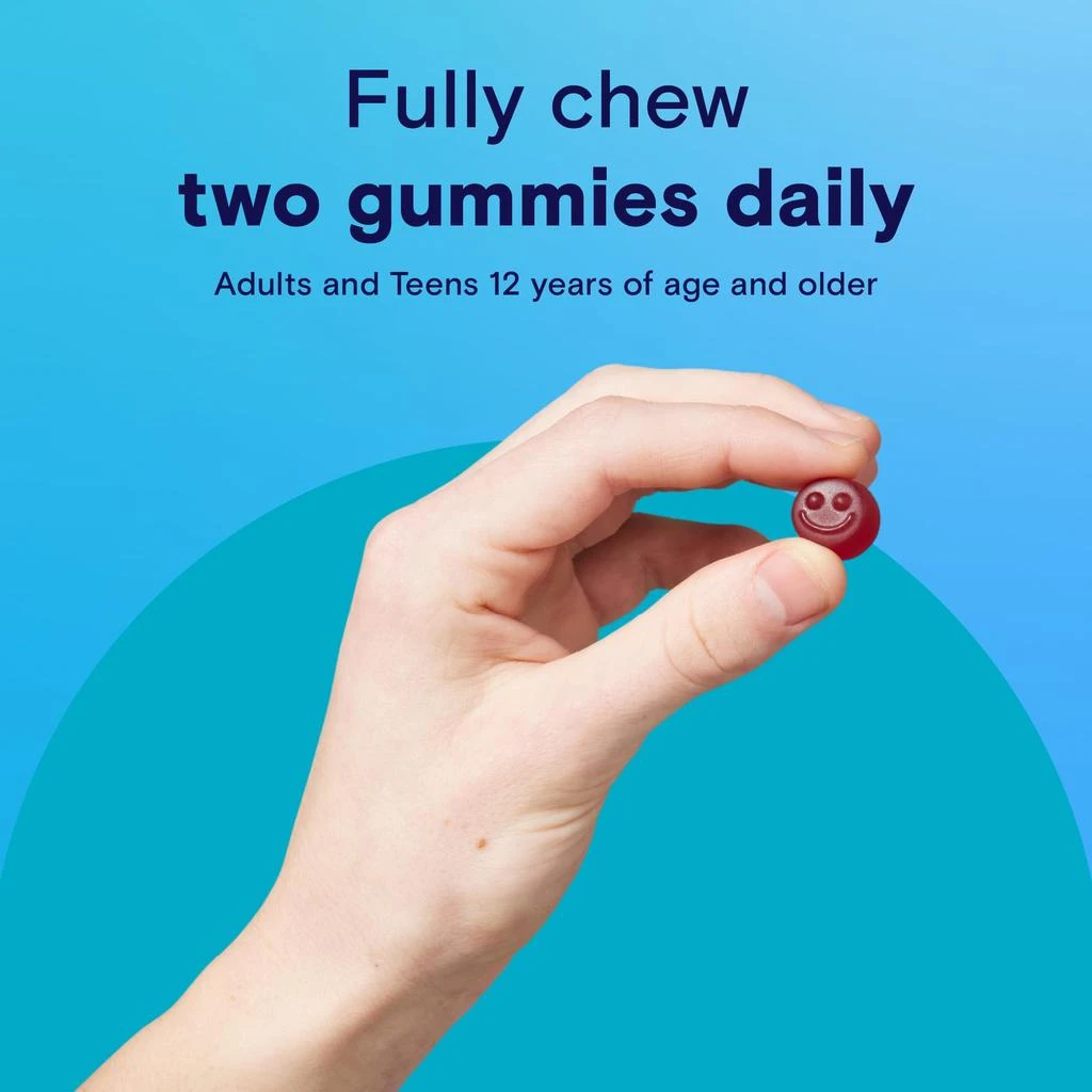 One A Day One A Day Teen Boy’s Daily Essentials Multivitamin Gummies, Teen Boy Vitamins with Vitamin C, Vitamin D, Bone Health, Immune Health, Raspberry Natural Flavor, 120 Gummies 4
