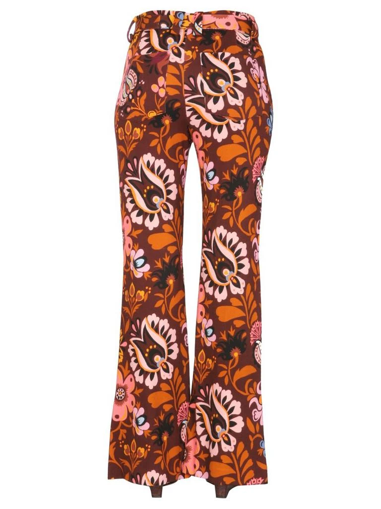 LA DOUBLE J La Doublej All-Over Prined Tie-Waist Pants 2
