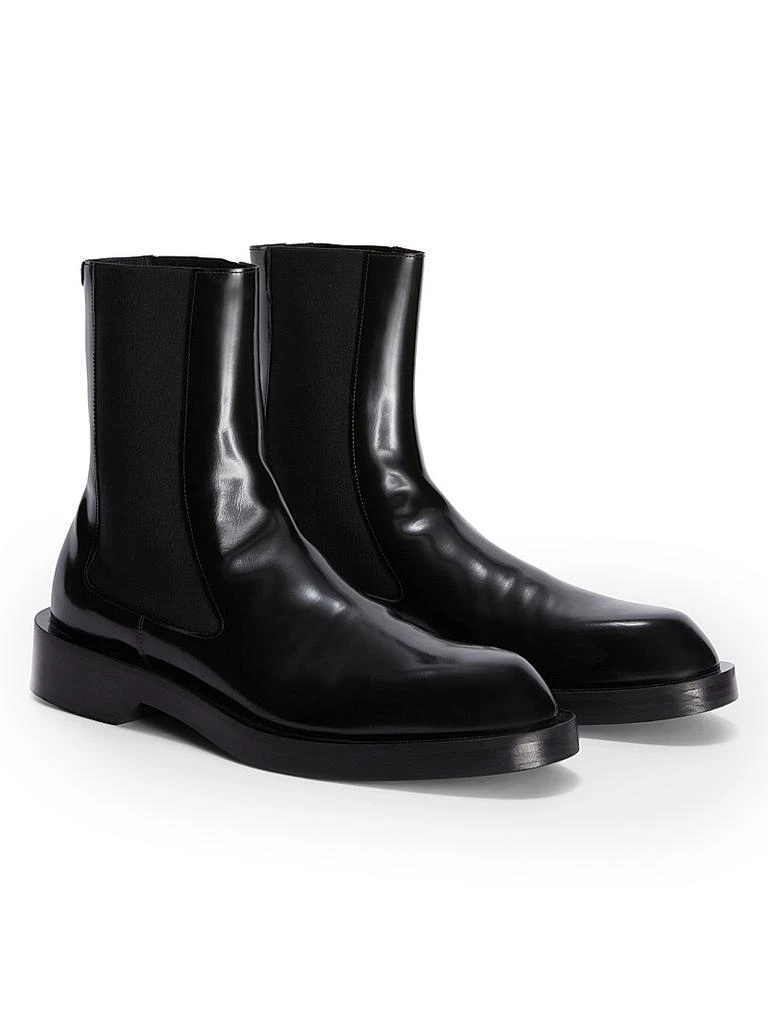 Jil Sander Leather Ankle Boots 2