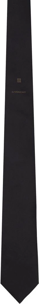 Givenchy Black 4G 'Givenchy' Tie 1