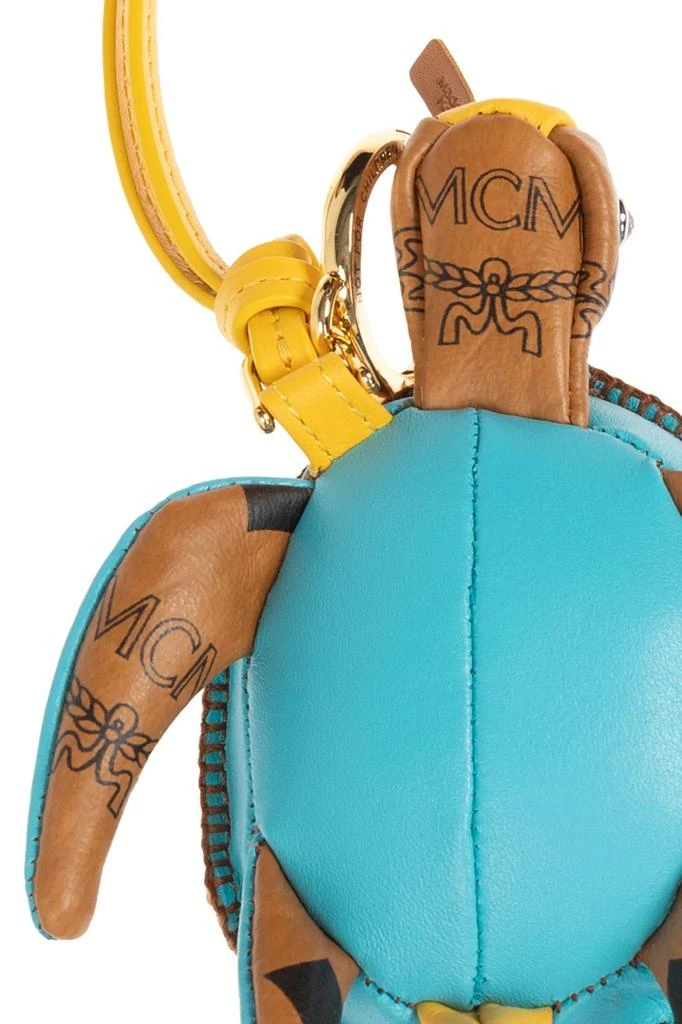 MCM MCM Turtle Motif Logo Printed Keychain 4