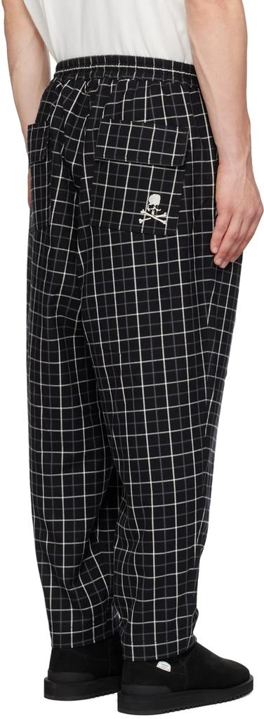 mastermind JAPAN Black Check Trousers 3