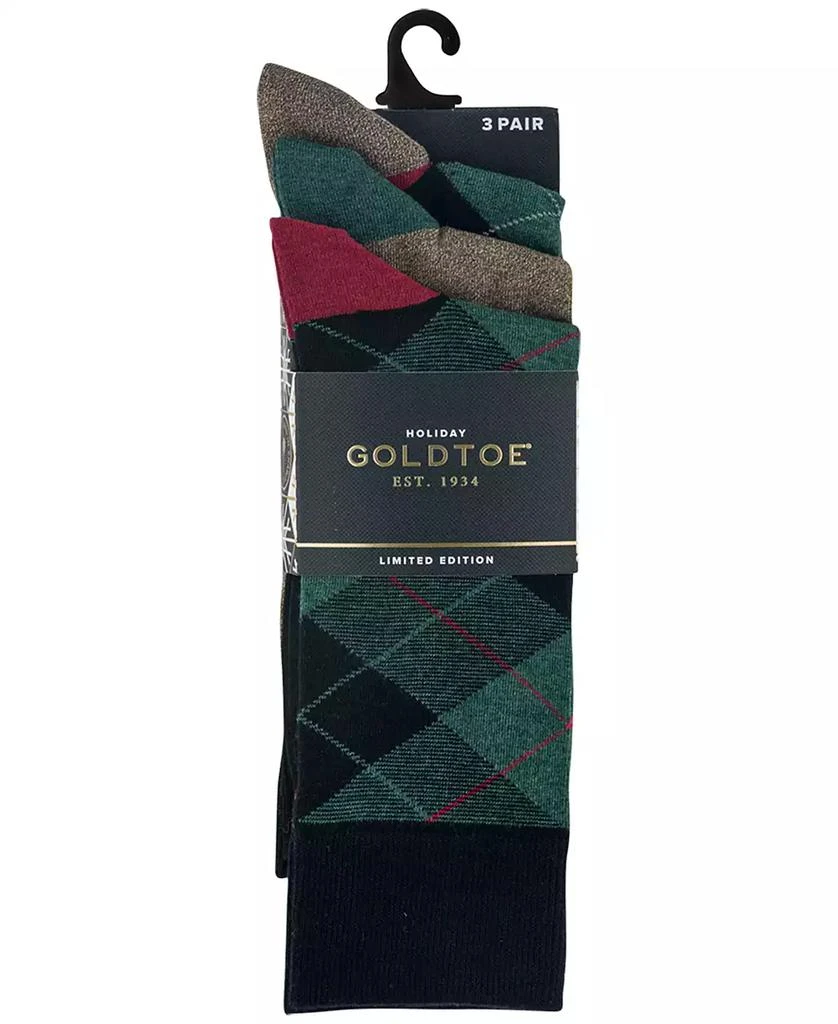Gold Toe Men's 3-Pack Holiday Plaid Reinforced Toe Crew Socks - Accessories - Compare Prices from 6+ Stores - BeyondStyle Gold Toe Men's 3-Pack Holiday Plaid Reinforced Toe Crew Socks - Accessories - Compare Prices from 6+ Stores - BeyondStyle