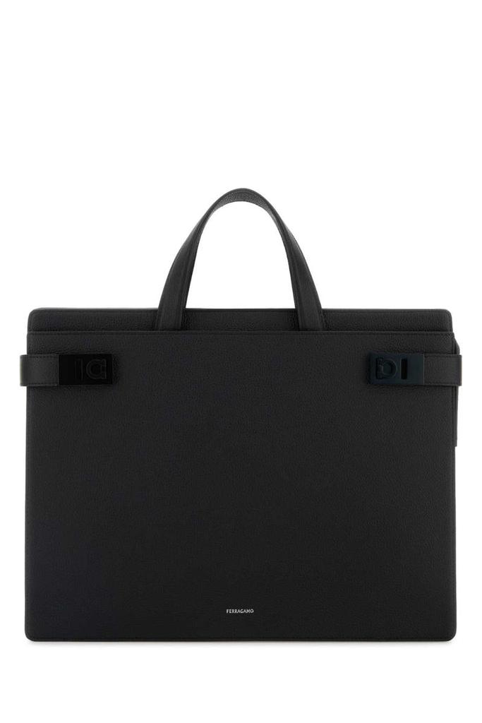 Salvatore Ferragamo Men's Medium Leather Briefcase