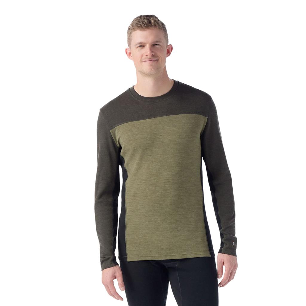 SmartWool Smartwool Classic Thermal Colorblock Crew Baselayer- Men
s