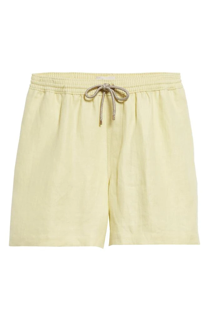 AGNONA Linen Drawstring Shorts 7