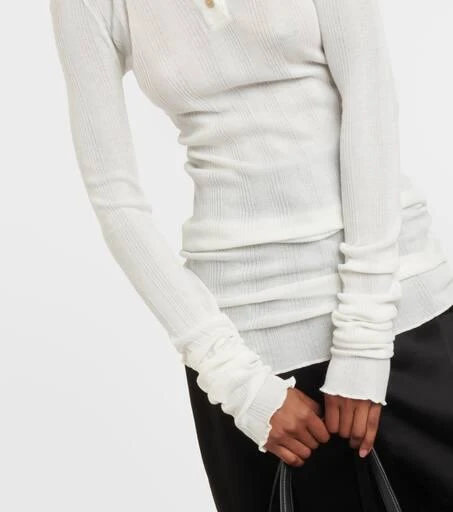 Khaite Byron cotton-blend jersey top 5