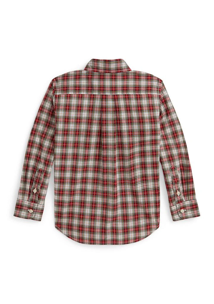 Ralph Lauren Boys 2-7 Plaid Cotton Poplin Shirt 2