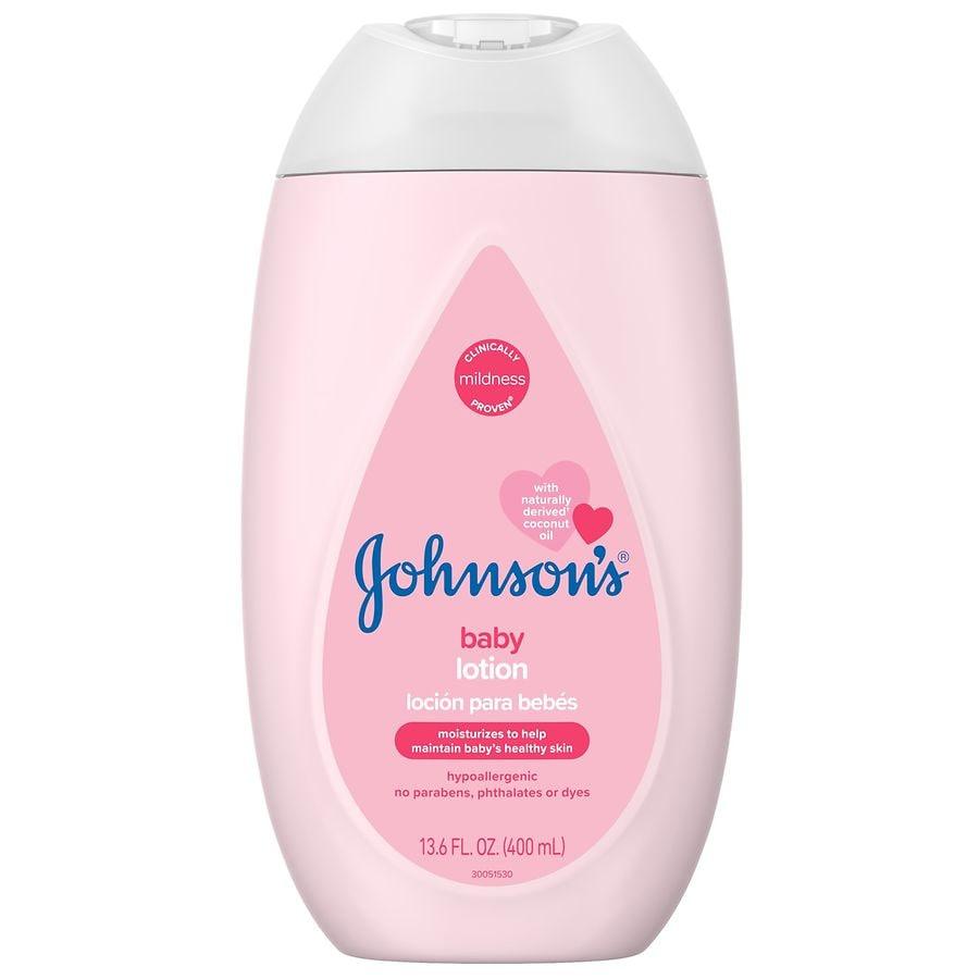 Johnson's Baby Moisturizing Pink Baby Lotion With Coconut Oil