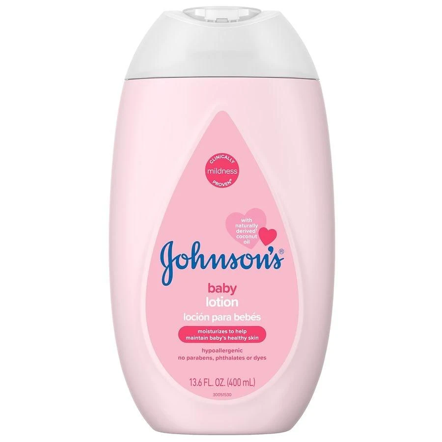 Johnson's Baby Moisturizing Pink Baby Lotion With Coconut Oil 1