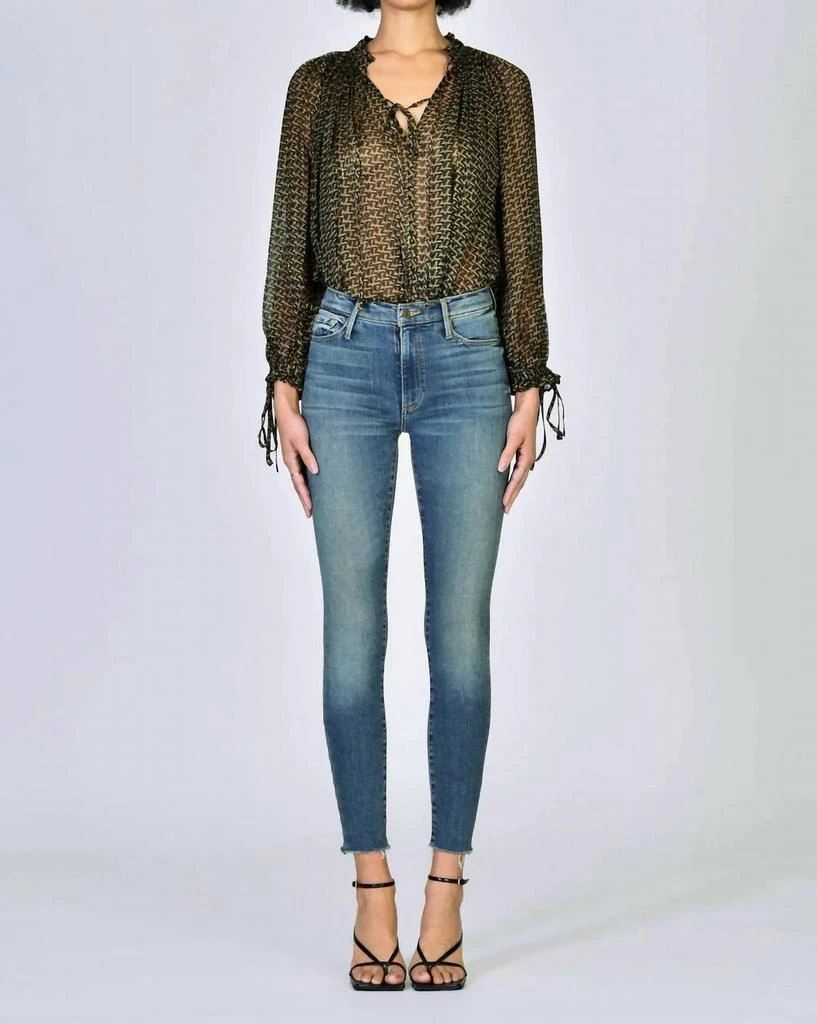 Black Orchid Carmen Ankle Fray Jean In Kiss On Chic 1