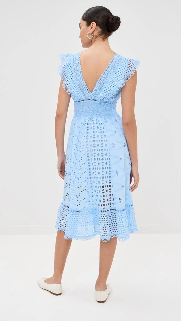 Temptation Positano Arno Embroidered Midi Dress 2