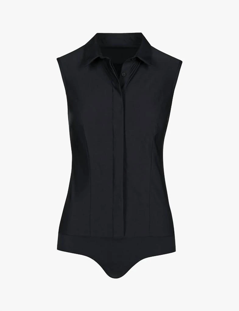 Commando Commando - Classic Sleeveless Button Down Bodysuit 3