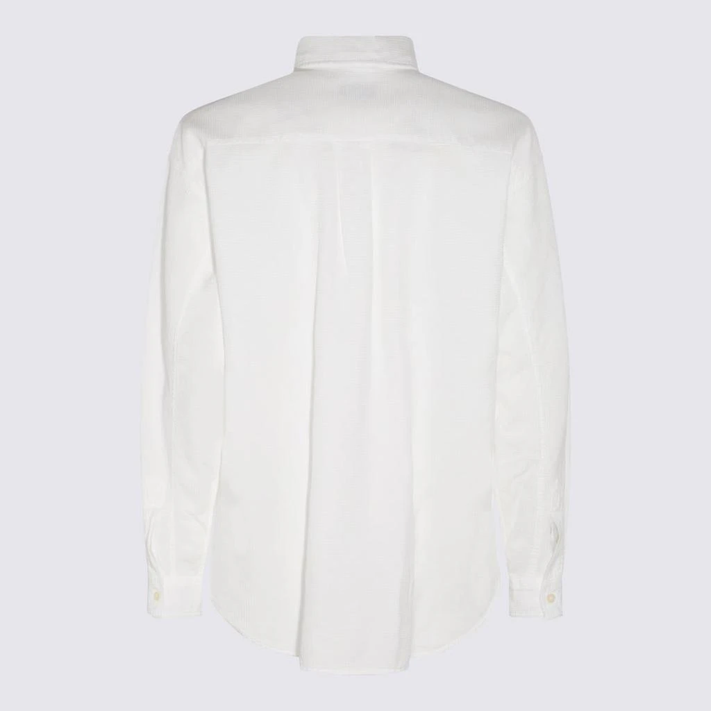 Amish Amish White Cotton Shirt 2