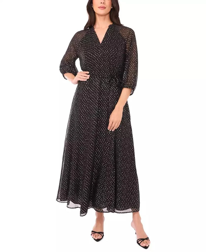 Vince Camuto Women's V-Neck Maxi Dress