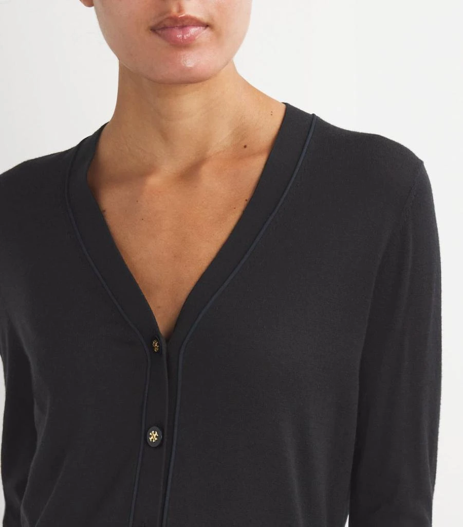 Tory Burch Wool-Silk Simone Cardigan 6