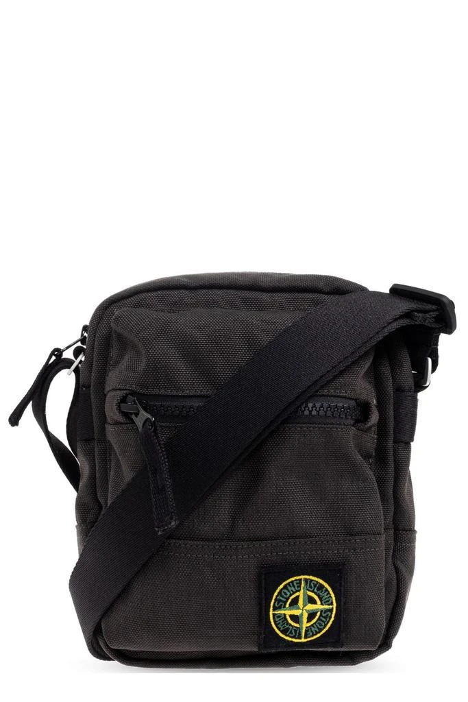 Stone Island Logo Patch Pouch Bag – On Sale Now with Up to 