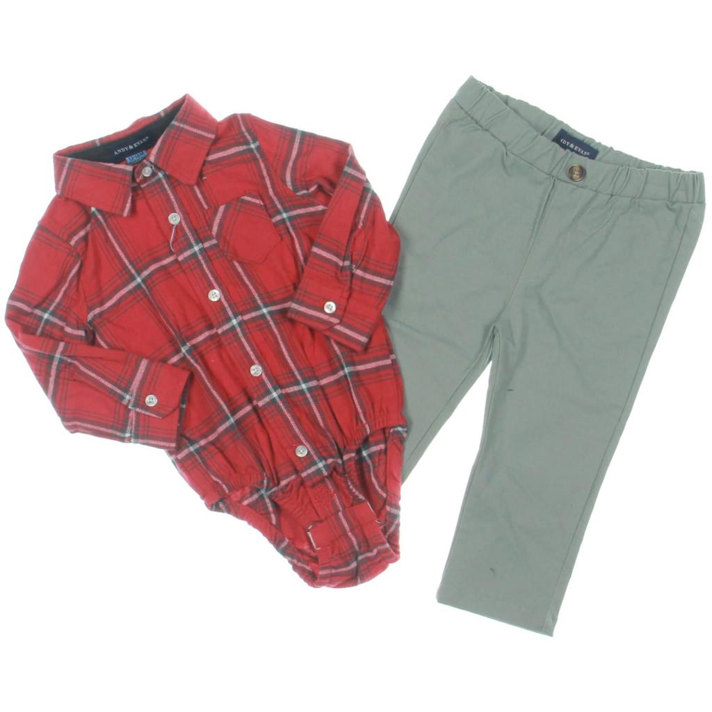 Andy & Evan Infant 3PC Pant Outfit