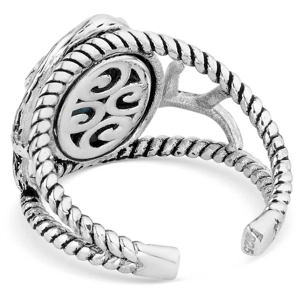 Montana Silversmiths Montana Silversmiths - Women
s Turquoise Embrace Open Ring 2