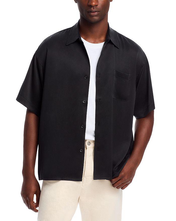 John Elliott Brushed Silk Short Sleeve Shirt