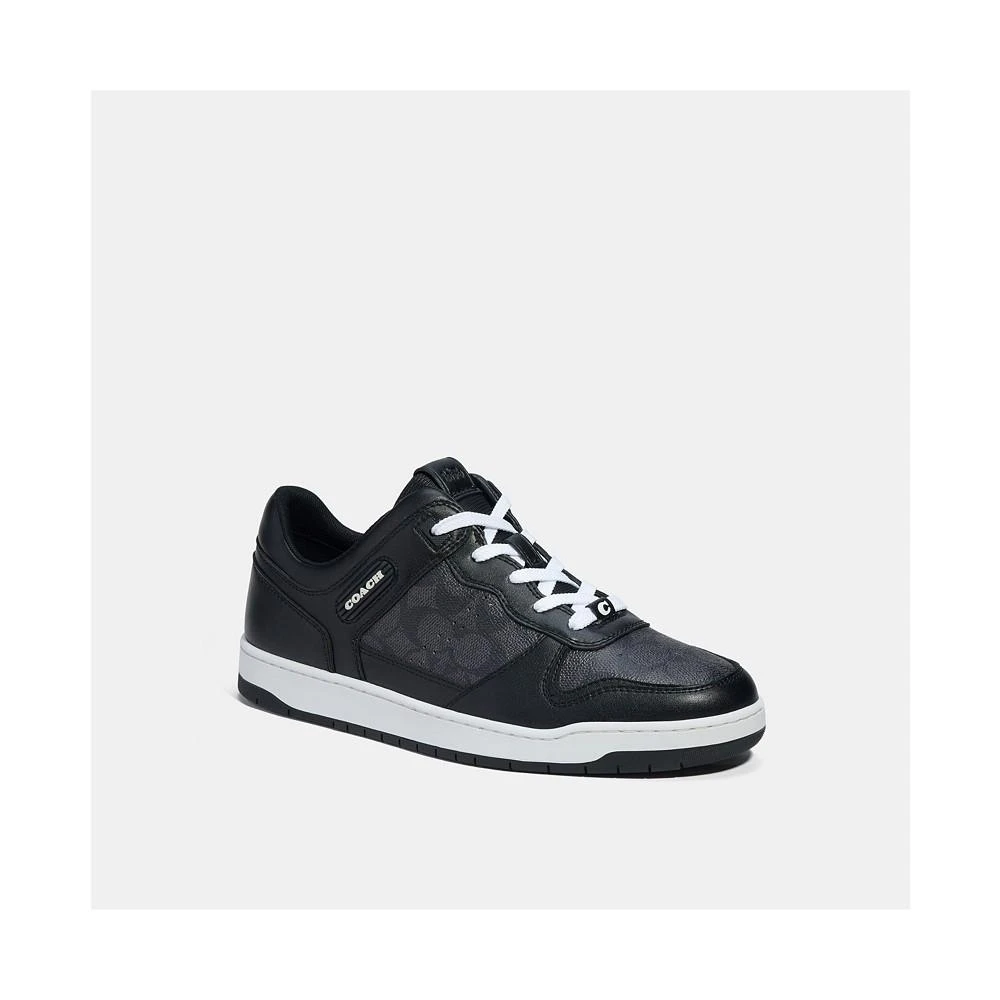 COACH Men's C201 Signature Lace-Up Sneakers 1