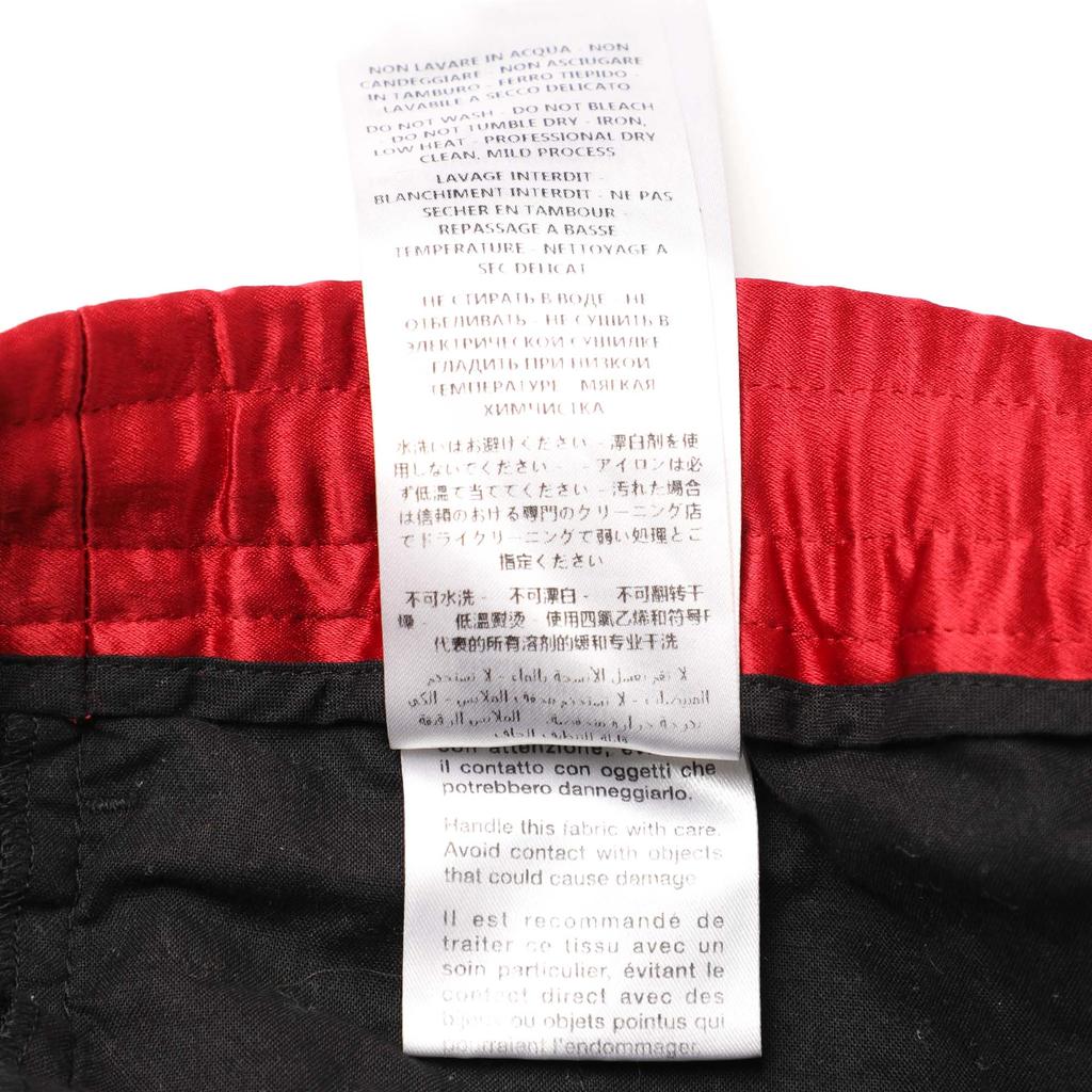 二手商品] Gucci Gucci Black Jersey Logo Tape Detail Track