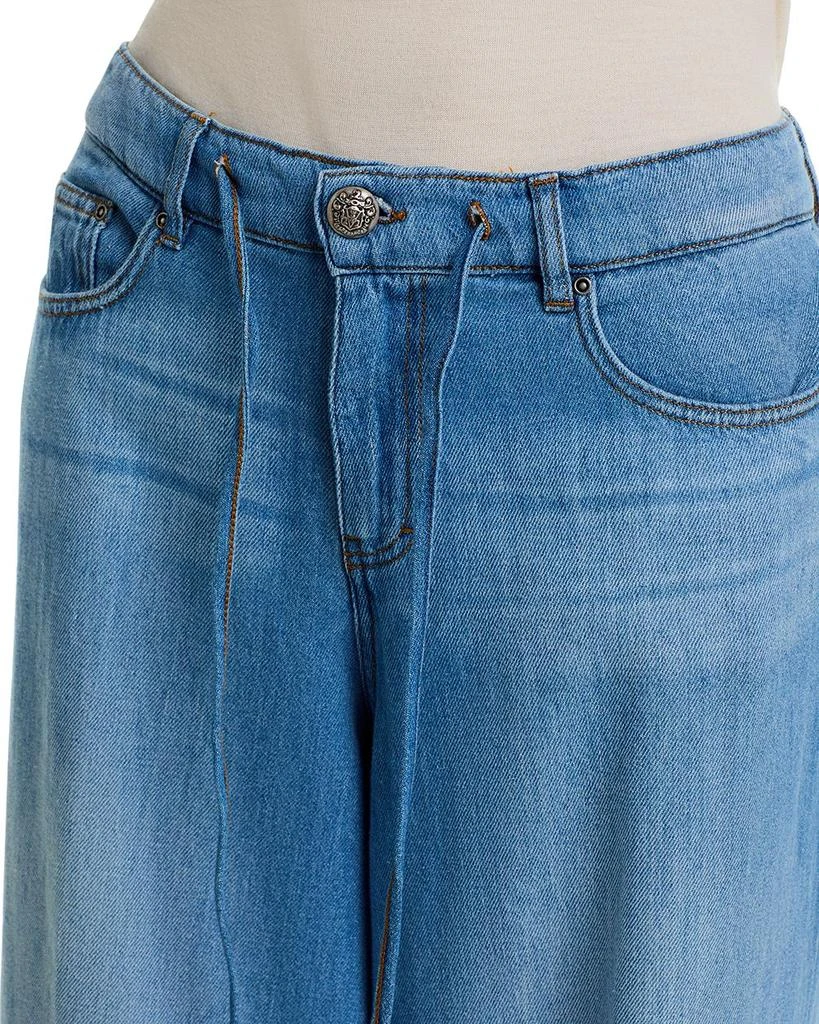 Kobi Halperin Leny Wide Leg Jeans in Light Indigo 5