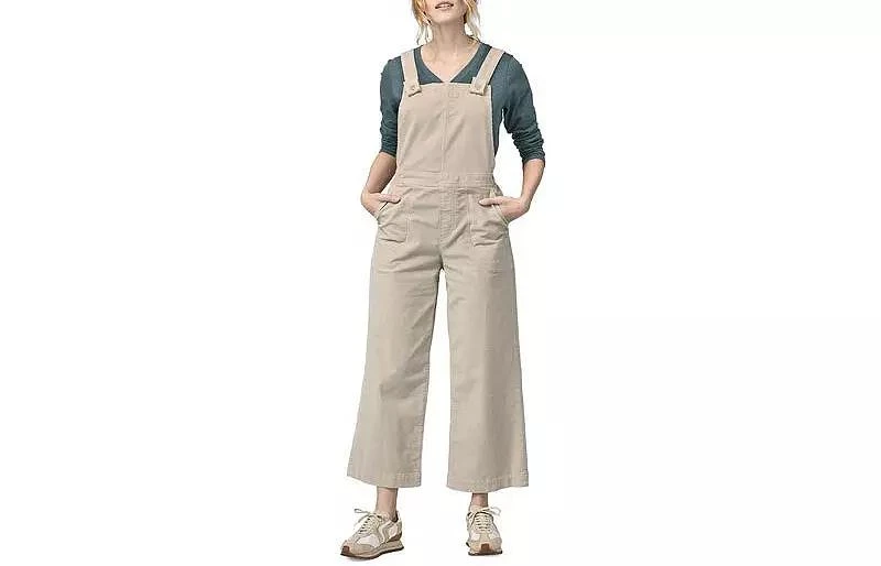 Patagonia Patagonia Women's Stand Up&reg; Cropped Corduroy Overalls 1