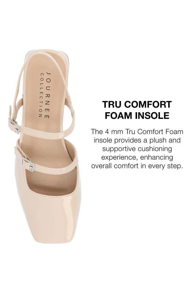 Journee Collection Gretchenn Slingback Mary Jane Pump 9