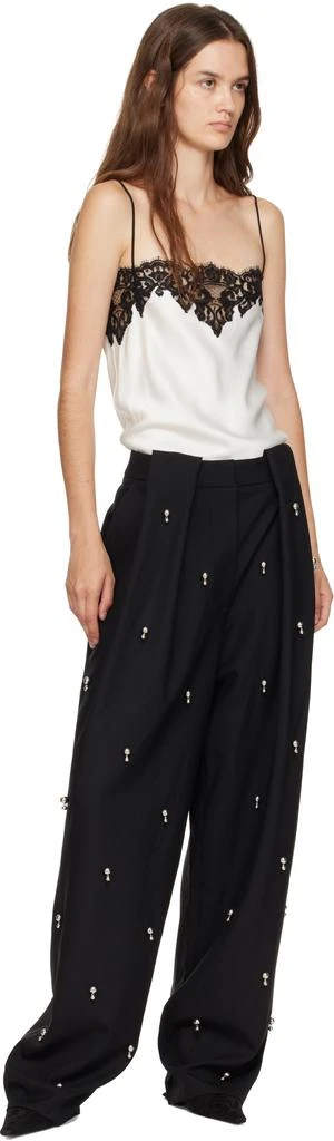 Stella McCartney Black Sphere Embroidered Balloon Trousers 4