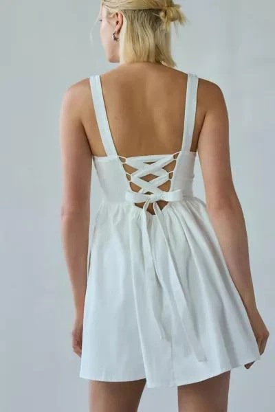Kiss The Sky Kiss The Sky Belle Tie-Back Corset Mini Dress 5