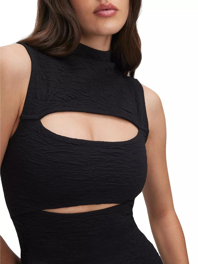 Good American Wide Scrunchie Cut-Out Maxi Dress 5