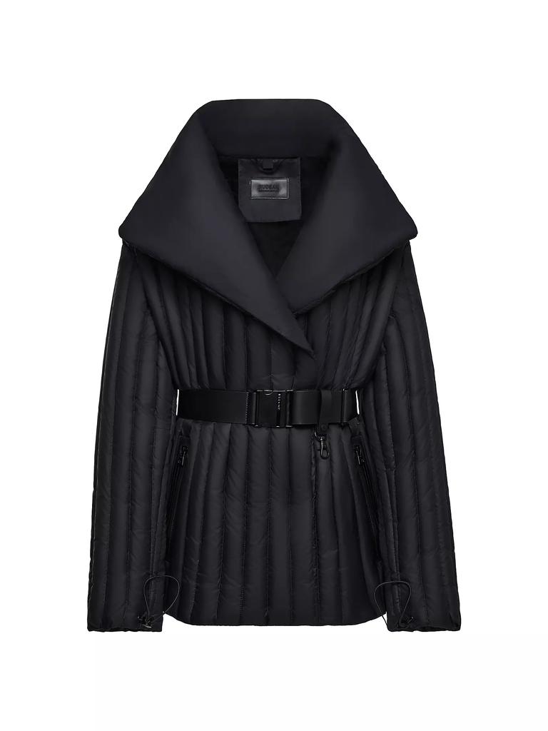 RUDSAK Ines T Quilted Down Shawl-Collar Jacket