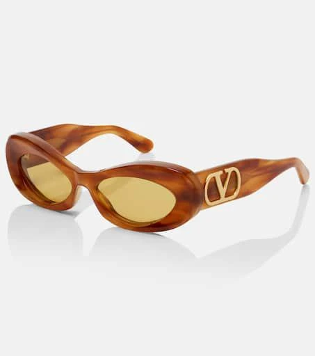 Valentino VLogo oval sunglasses 4